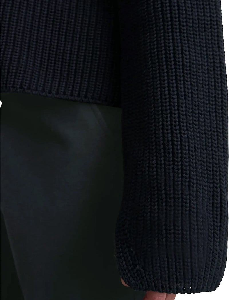 Marc O'Polo - PULLOVER LONG SLEEVE - stickade tröjor - deep night blue - 3