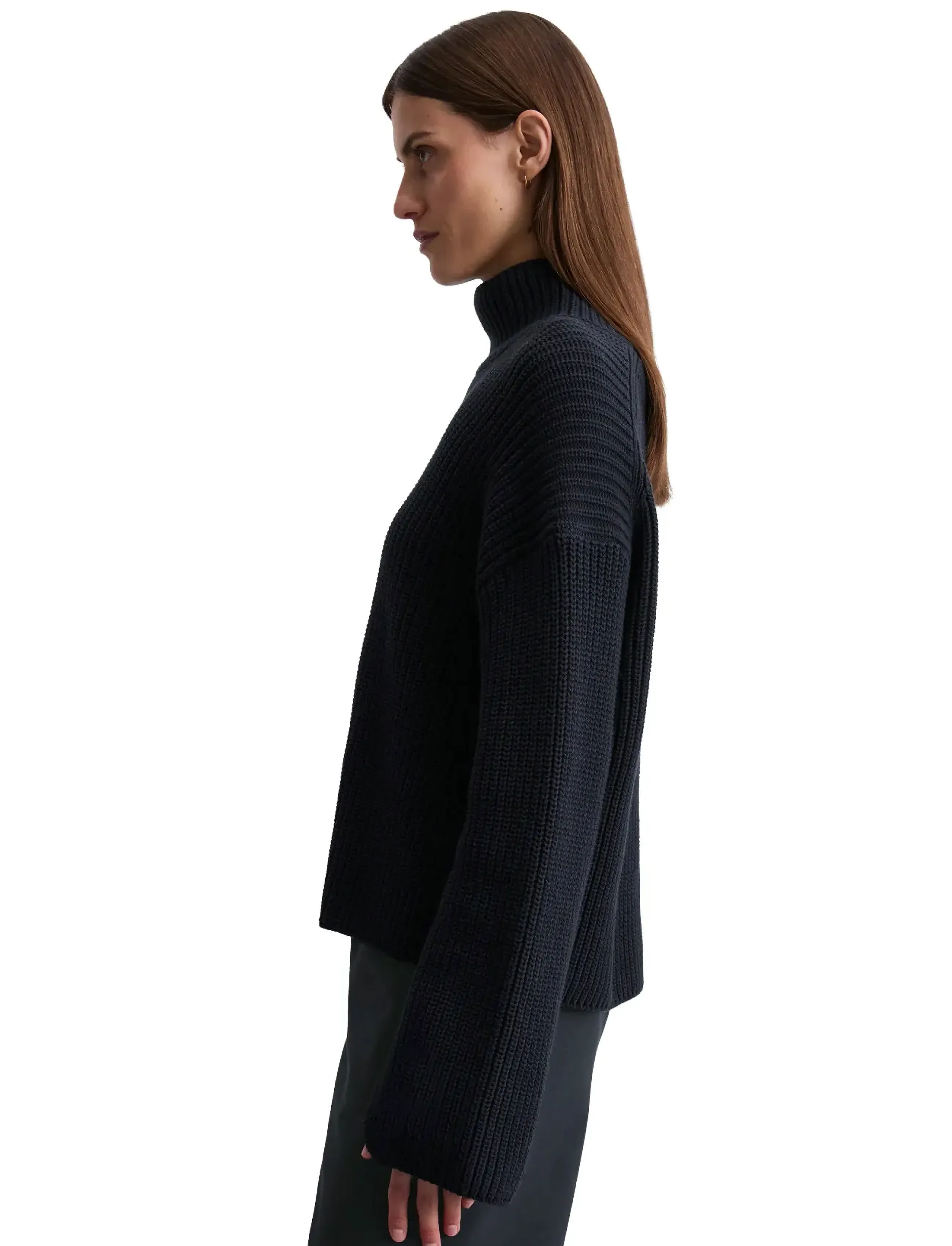 Marc O'Polo - PULLOVER LONG SLEEVE - deep night blue - 4