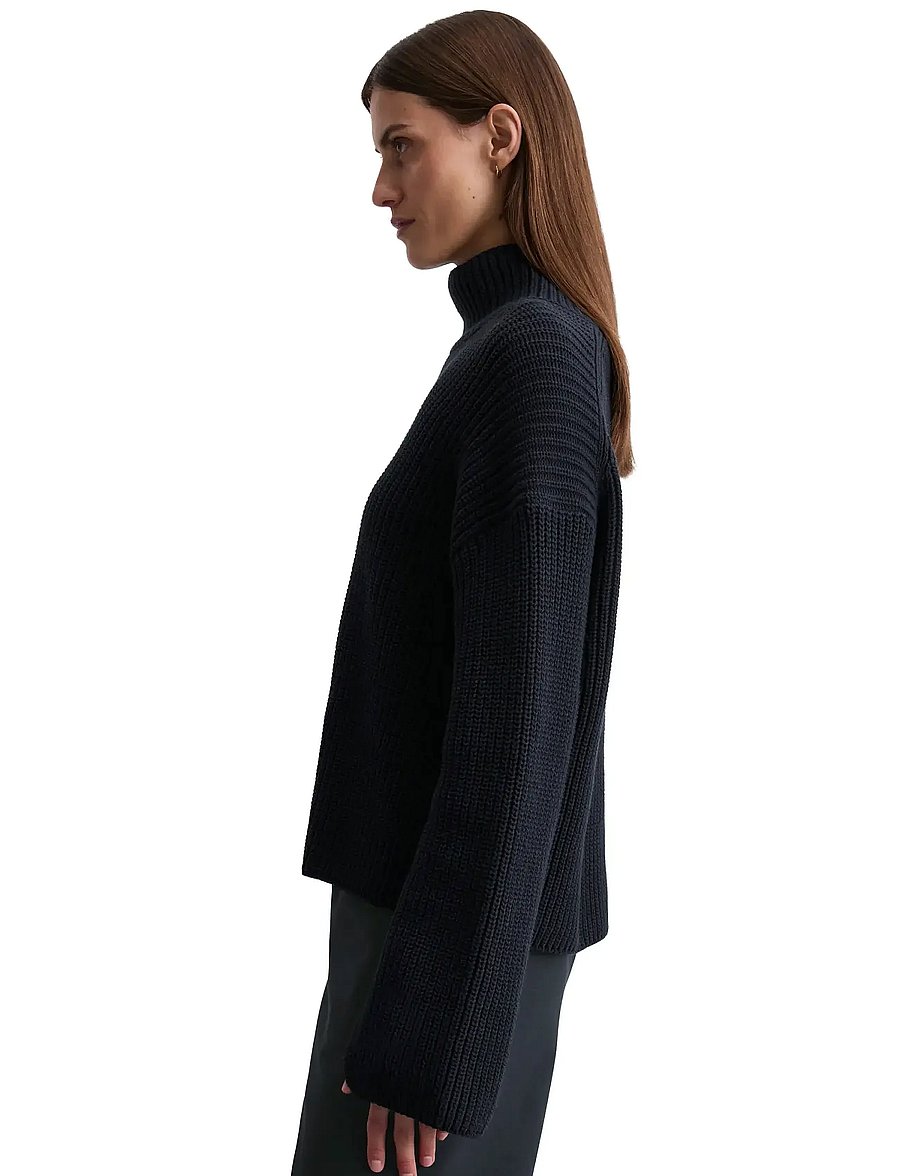 Marc O'Polo - PULLOVER LONG SLEEVE - jumpers - deep night blue - 4