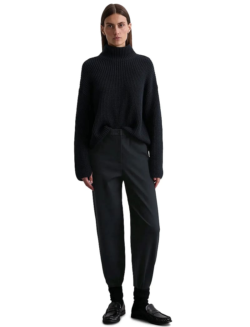 Marc O'Polo - PULLOVER LONG SLEEVE - stickade tröjor - deep night blue - 5