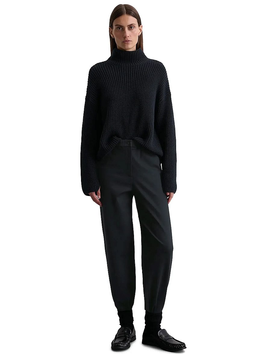 Marc O'Polo - PULLOVER LONG SLEEVE - jumpers - deep night blue - 5
