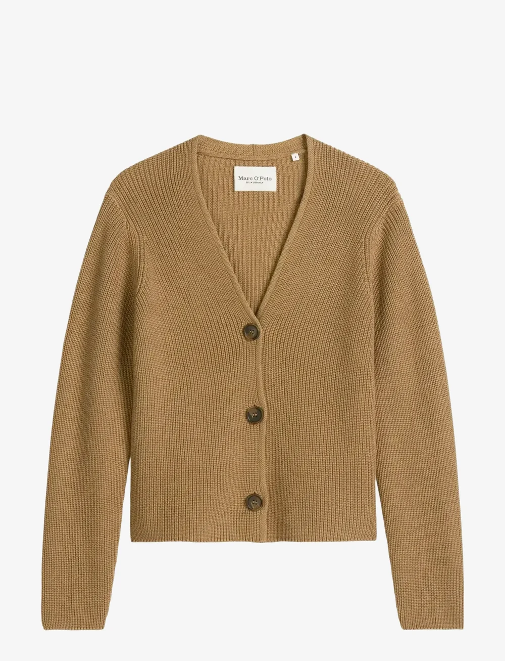 Marc O'Polo - CARDIGANS LONG SLEEVE - koftor - pure sand - 1