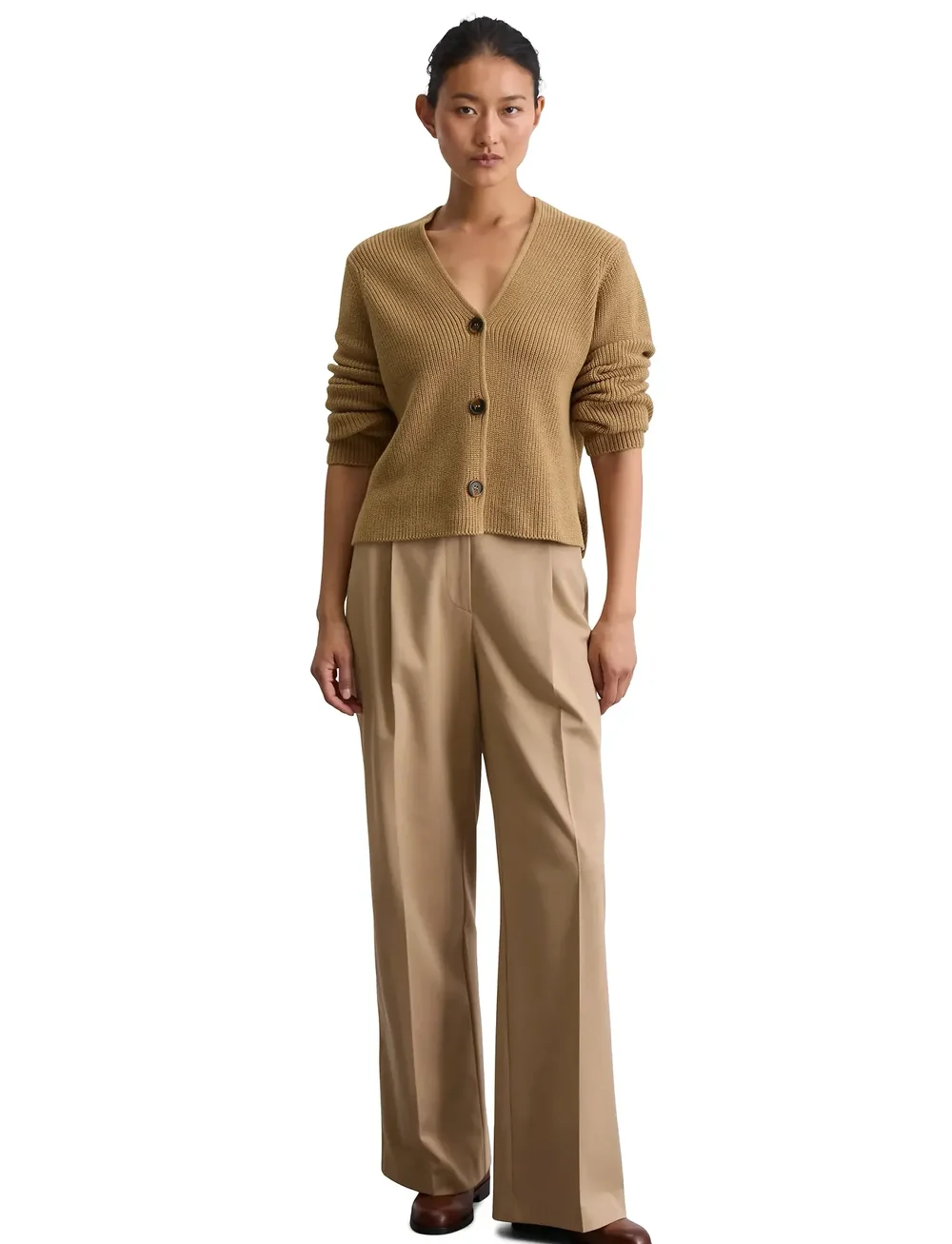 Marc O'Polo - CARDIGANS LONG SLEEVE - koftor - pure sand - 5