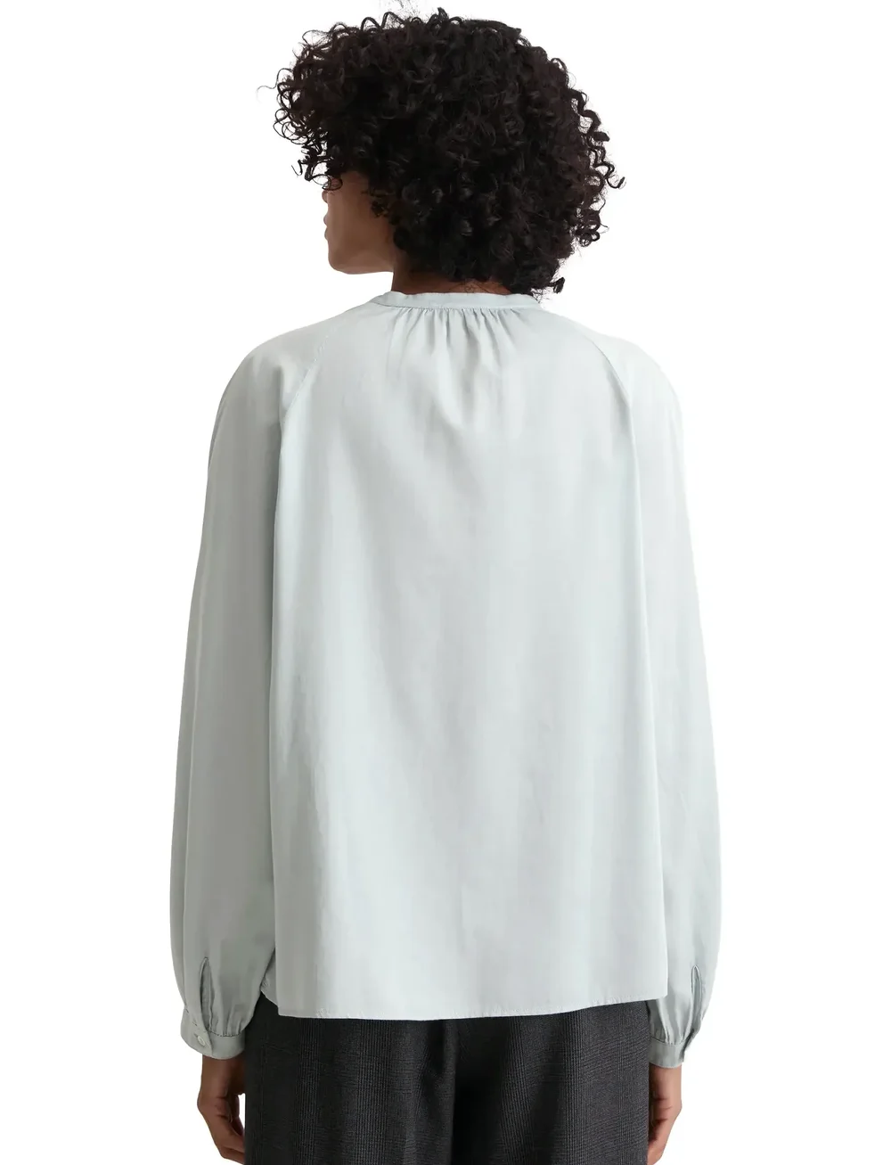 Marc O'Polo - SHIRTS/BLOUSES LONG SLEEVE - langärmlige hemden - silvery blue - 2