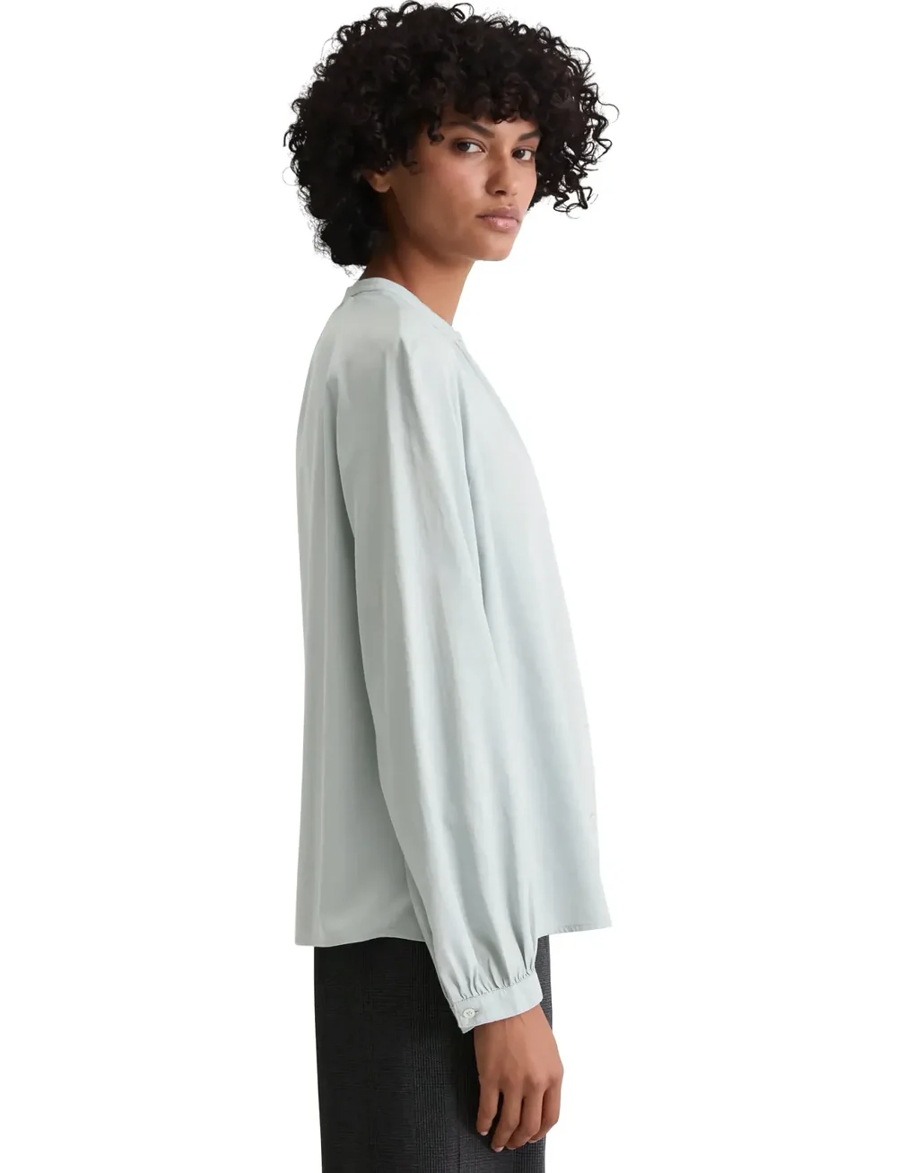 Marc O'Polo - SHIRTS/BLOUSES LONG SLEEVE - langärmlige hemden - silvery blue - 4