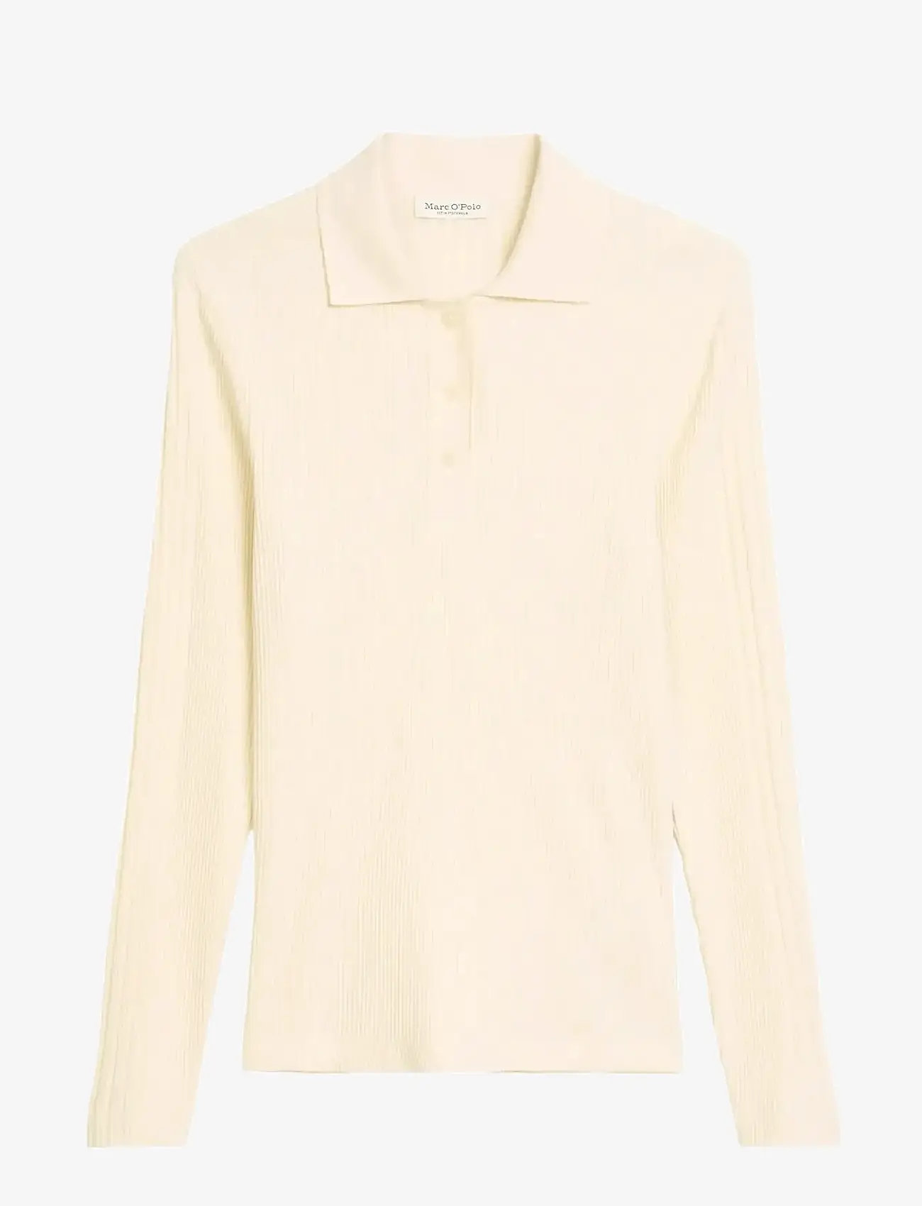 Marc O'Polo - POLOS LONG SLEEVE - striktrøjer - chalky sand - 1
