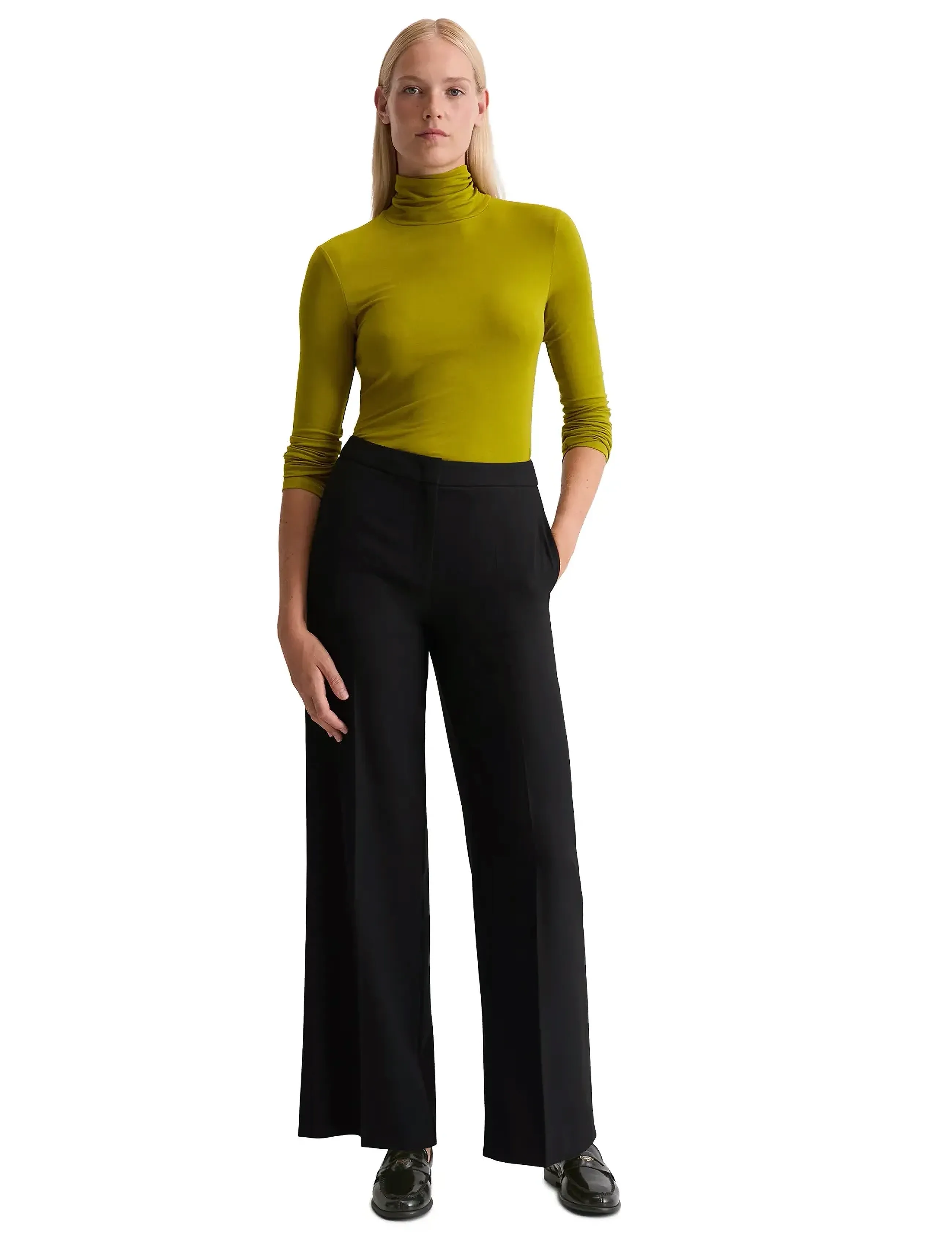 Marc O'Polo - T-SHIRTS LONG SLEEVE - long-sleeved tops - bright pea - 5