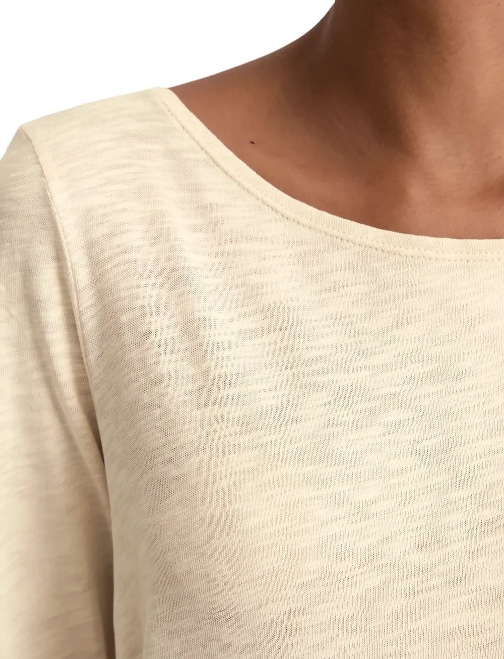 Marc O'Polo - T-SHIRTS LONG SLEEVE - langærmede toppe - chalky sand - 3