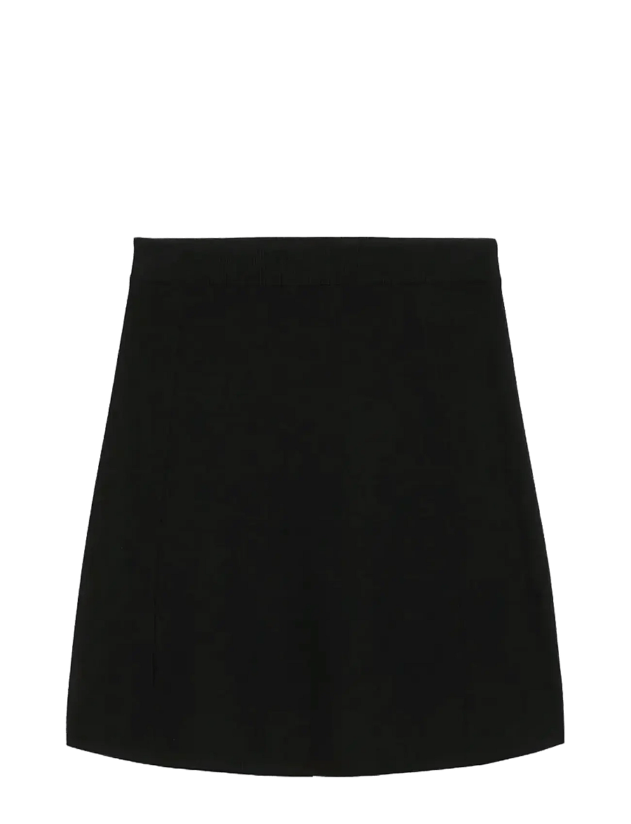 Marc O'Polo - HEAVY KNIT SKIRTS - korte skjørt - black - 1