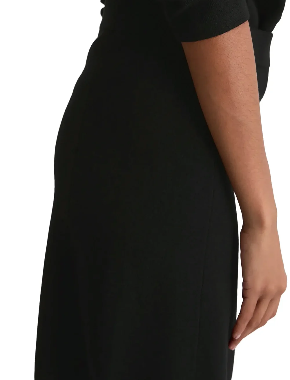 Marc O'Polo - HEAVY KNIT SKIRTS - korta kjolar - black - 3