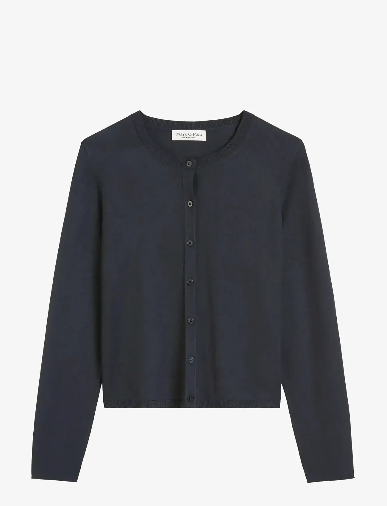 Marc O'Polo - CARDIGANS LONG SLEEVE - koftor - deep night blue - 1