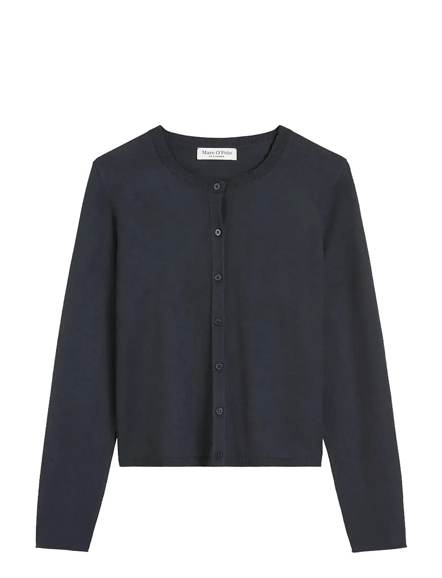 Marc O'Polo - CARDIGANS LONG SLEEVE - koftor - deep night blue - 1