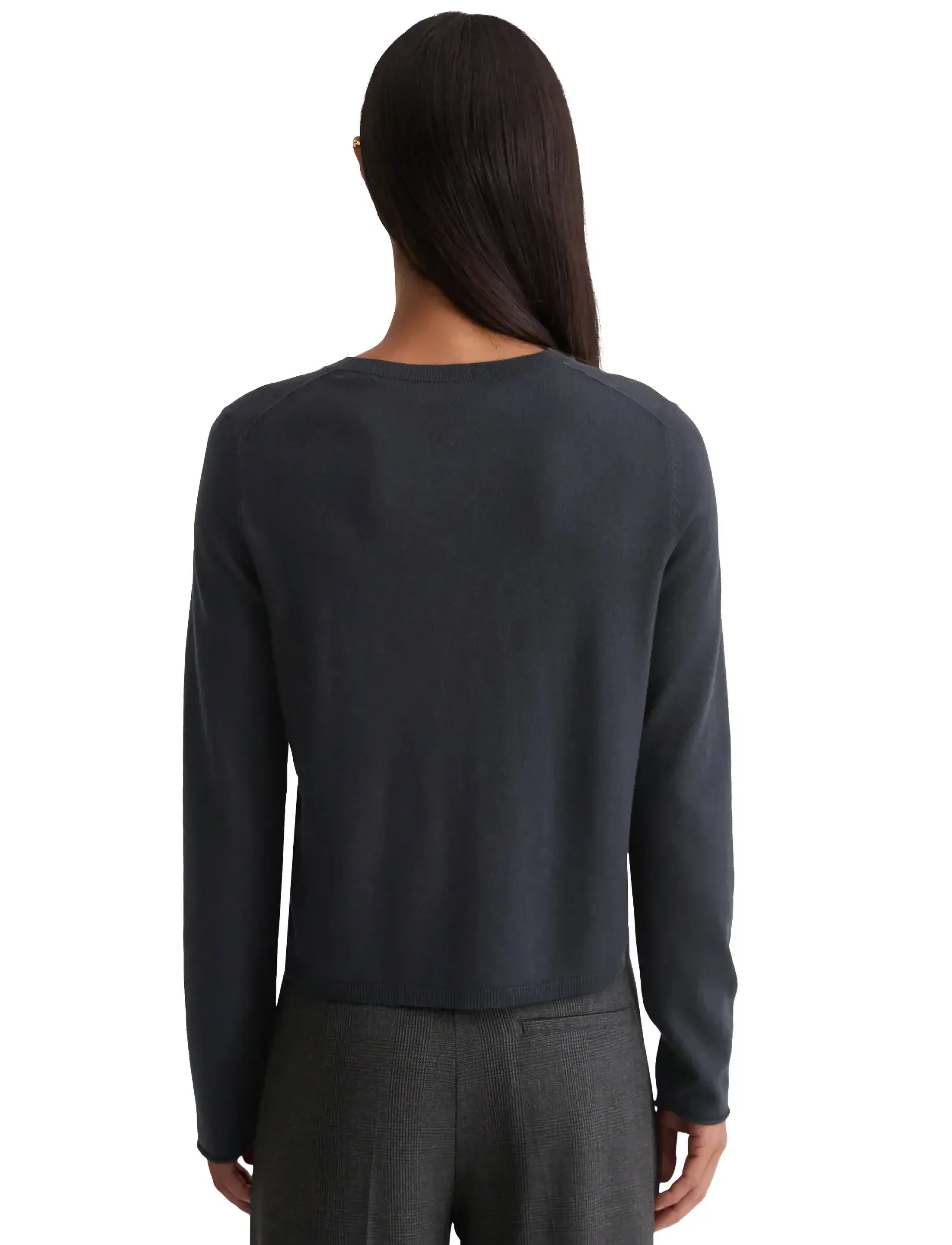 Marc O'Polo - CARDIGANS LONG SLEEVE - koftor - deep night blue - 2