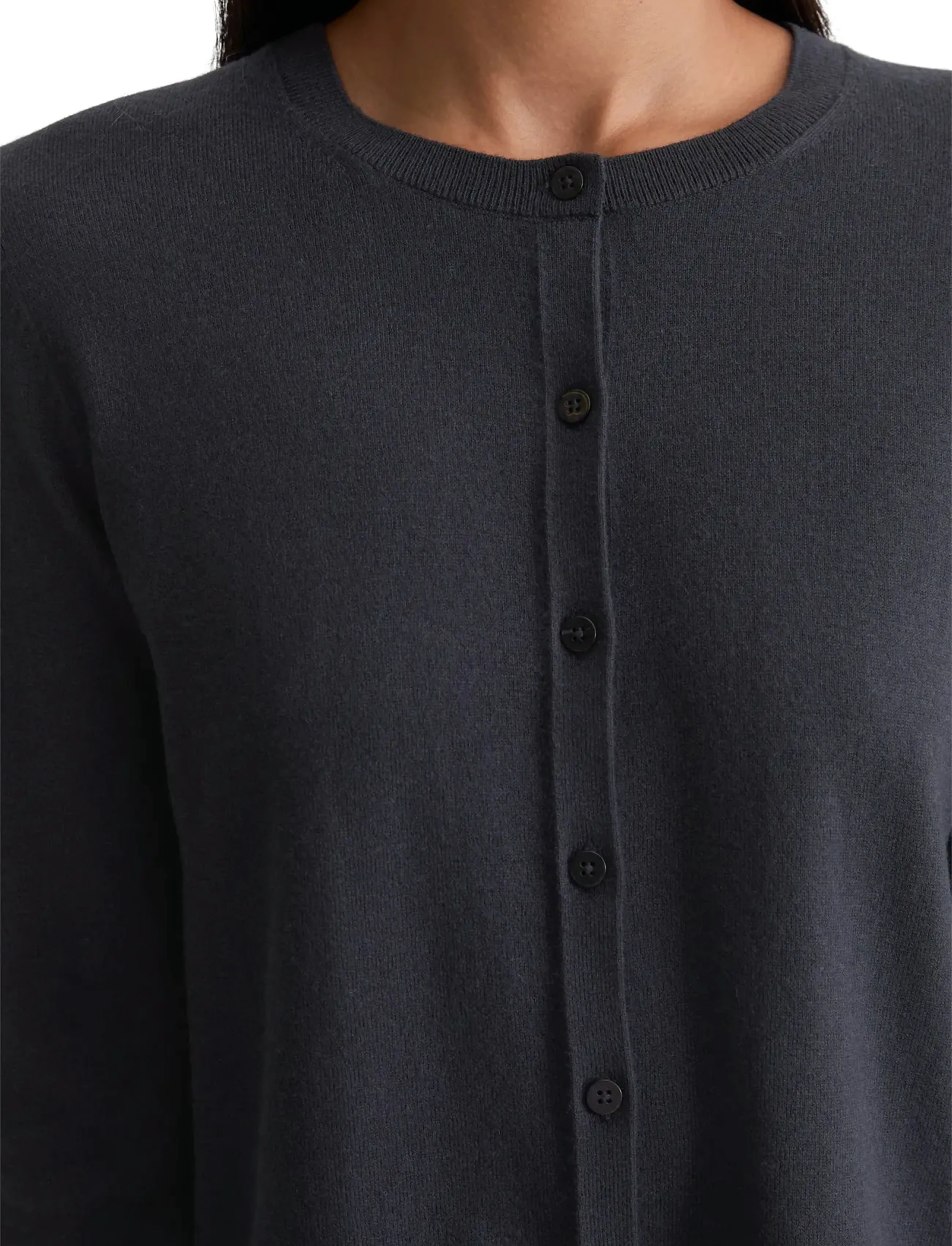 Marc O'Polo - CARDIGANS LONG SLEEVE - koftor - deep night blue - 3