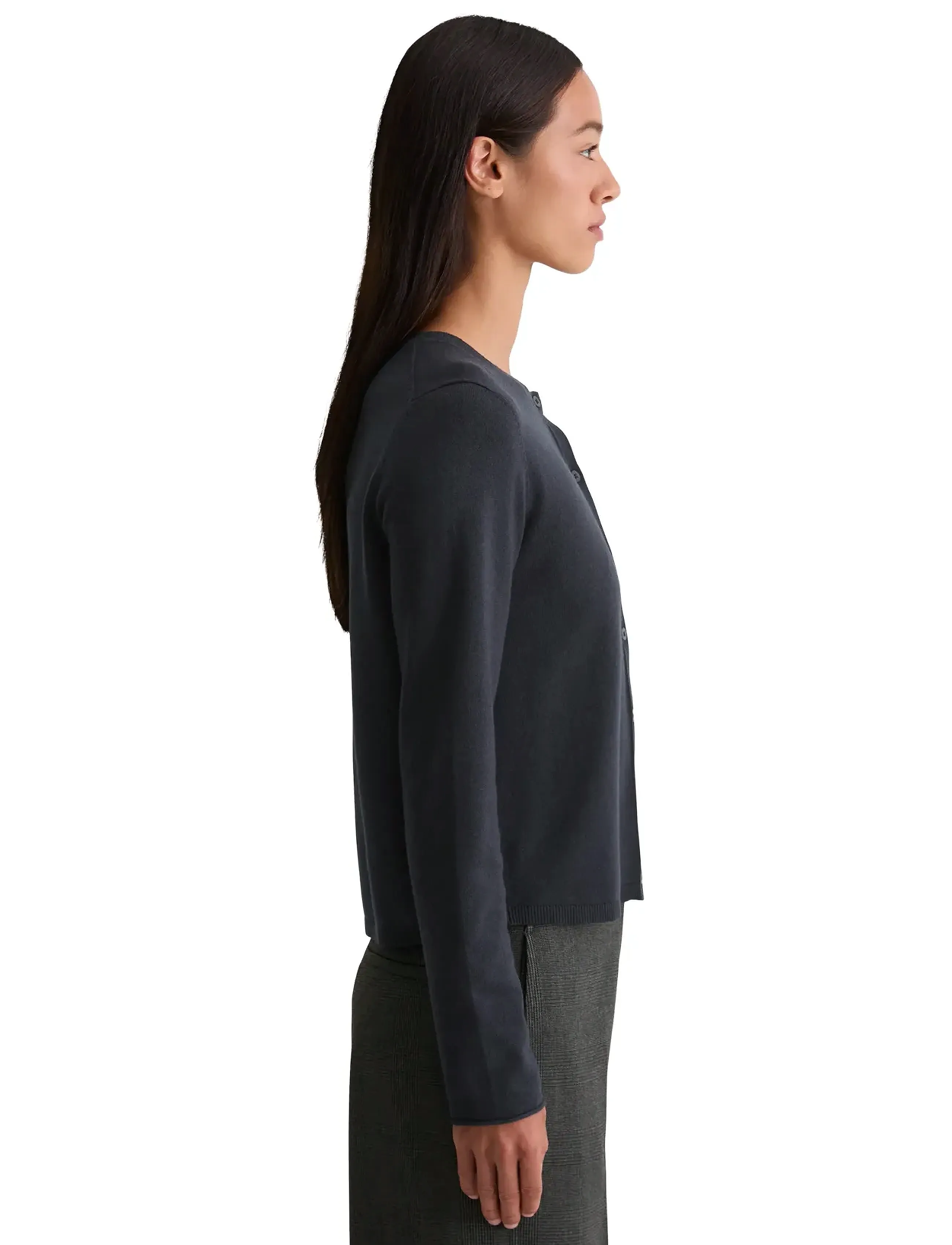 Marc O'Polo - CARDIGANS LONG SLEEVE - koftor - deep night blue - 4