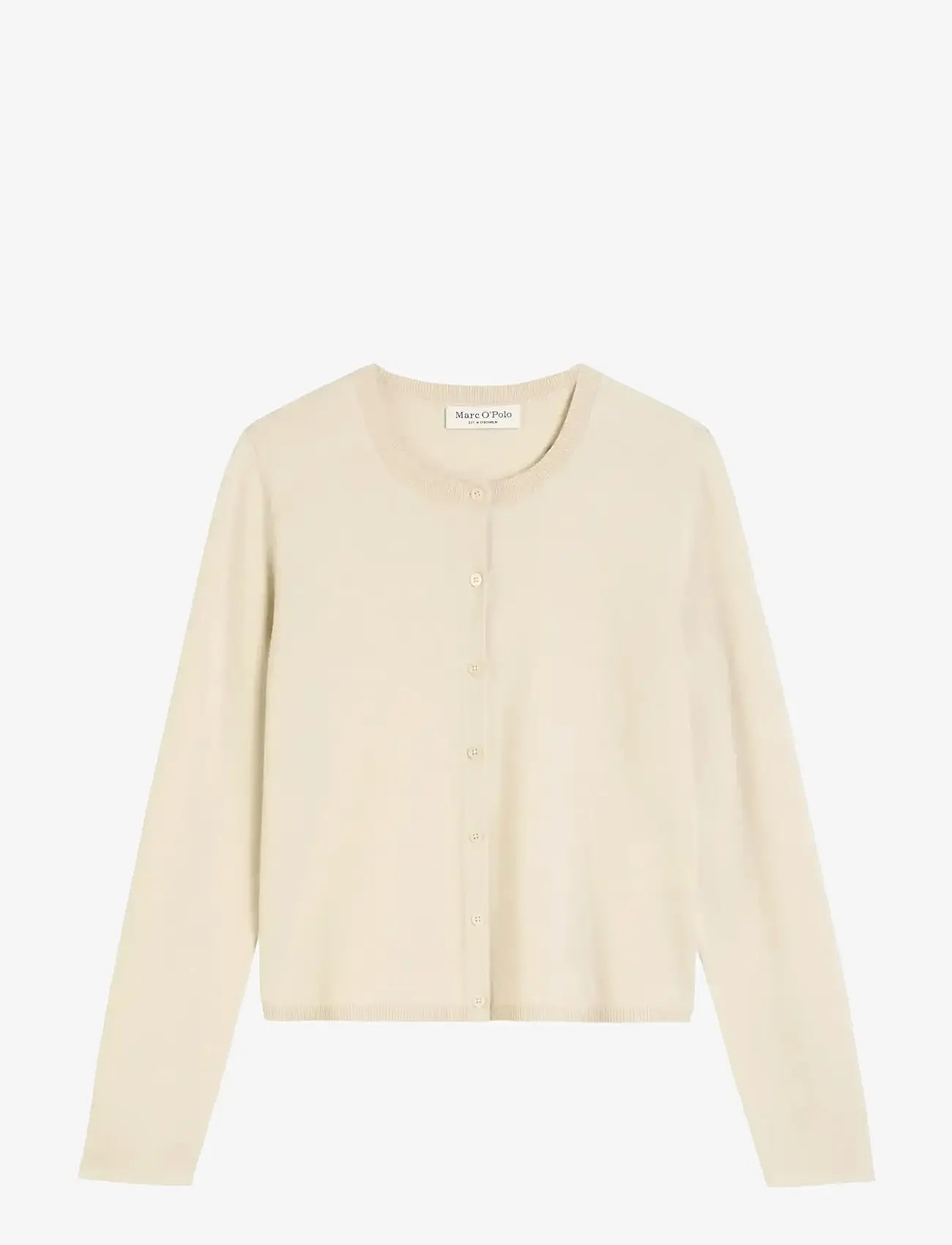 Marc O'Polo - CARDIGANS LONG SLEEVE - cardigans - natural stone - 1