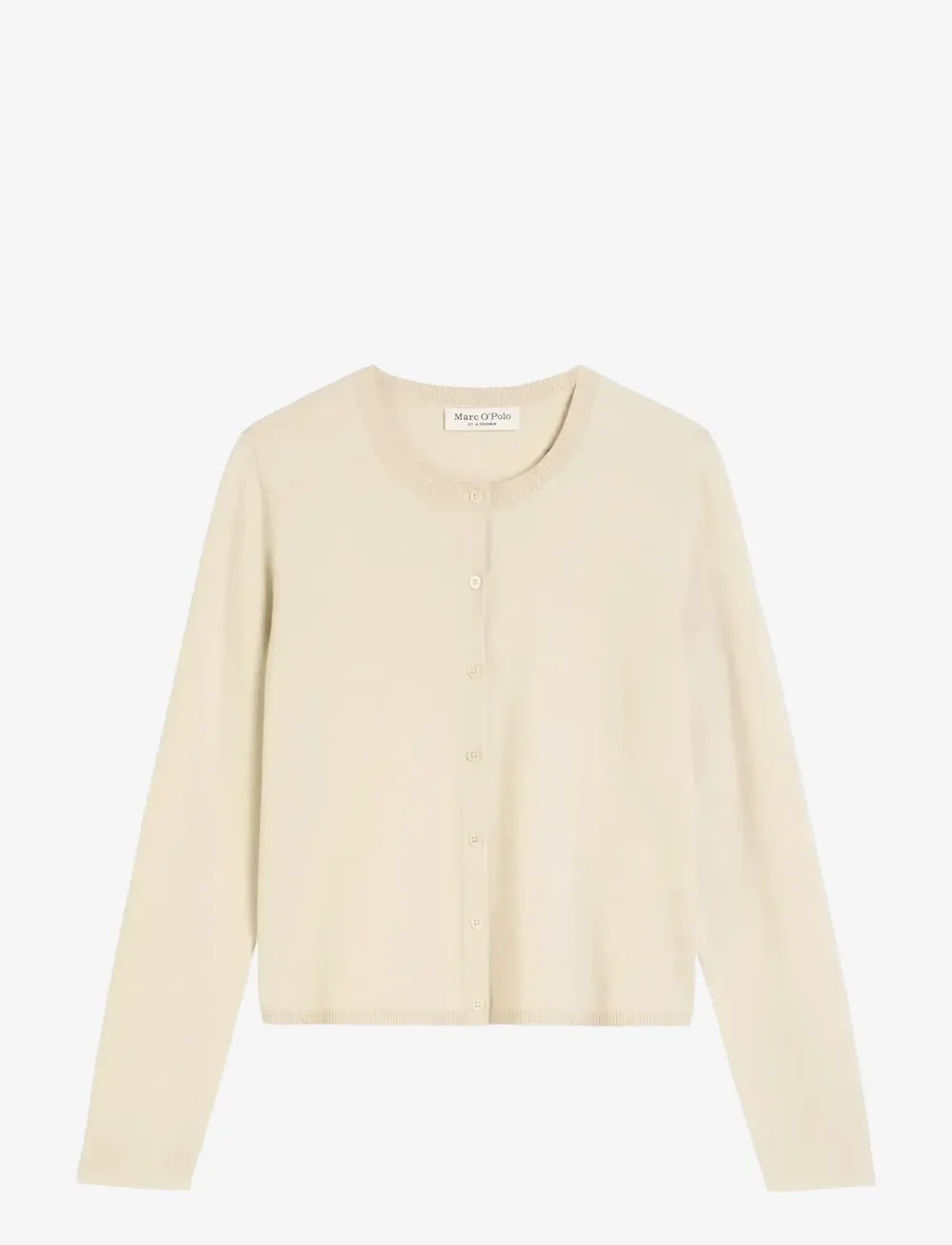 Marc O'Polo - CARDIGANS LONG SLEEVE - swetry rozpinane - natural stone - 1