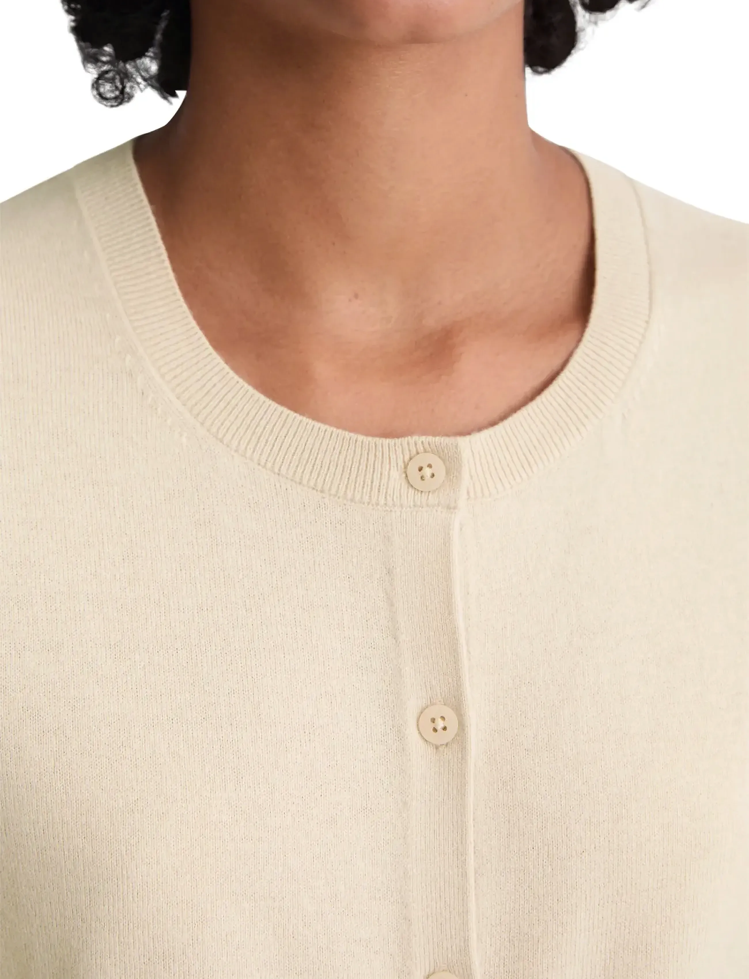 Marc O'Polo - CARDIGANS LONG SLEEVE - koftor - natural stone - 3