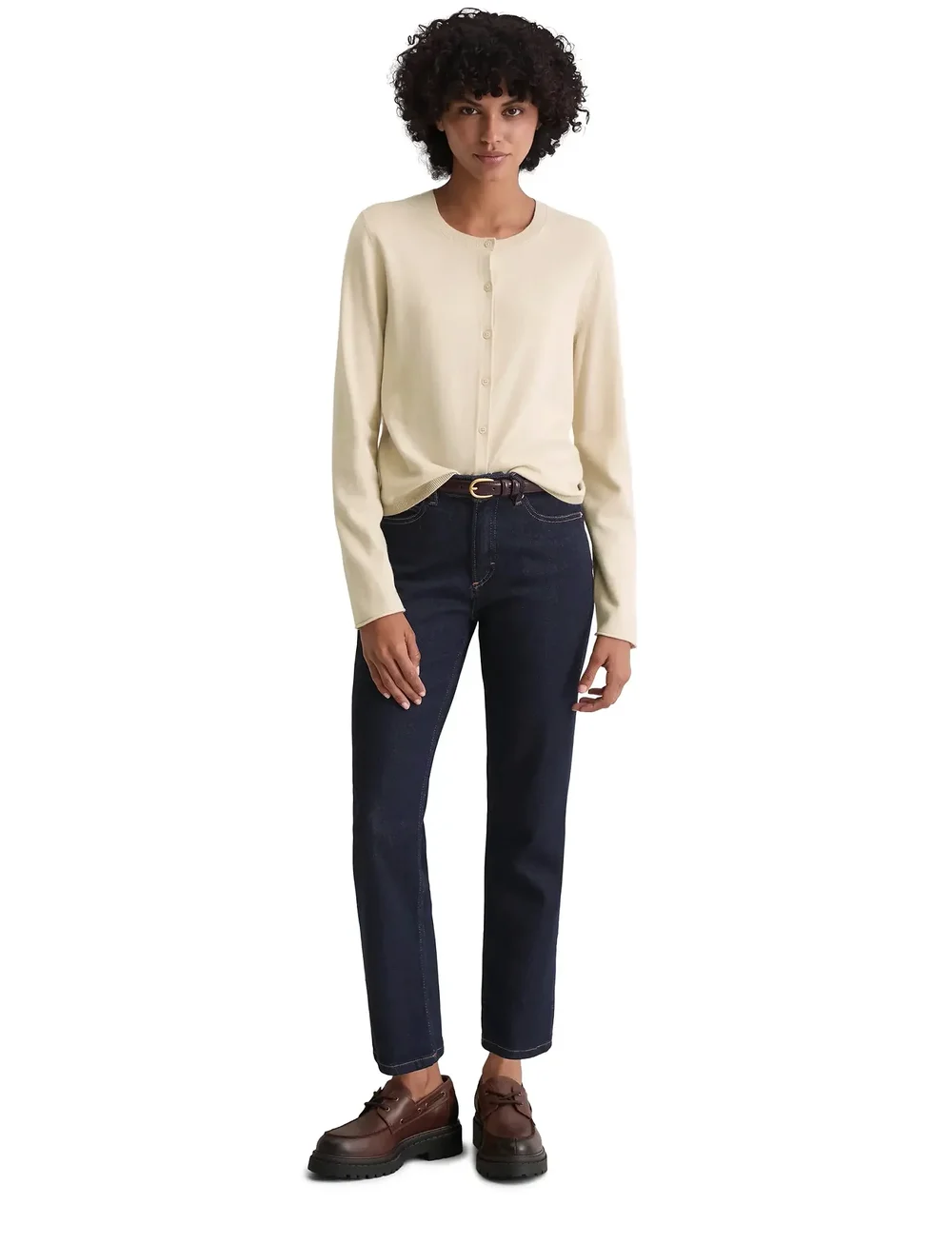 Marc O'Polo - CARDIGANS LONG SLEEVE - swetry rozpinane - natural stone - 5