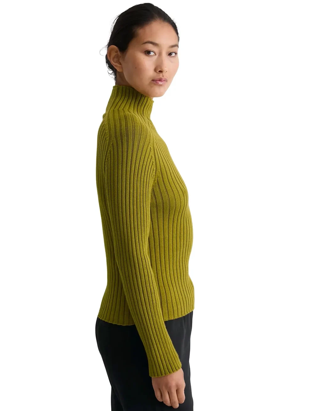 Marc O'Polo - PULLOVER LONG SLEEVE - pullover - bright pea - 4