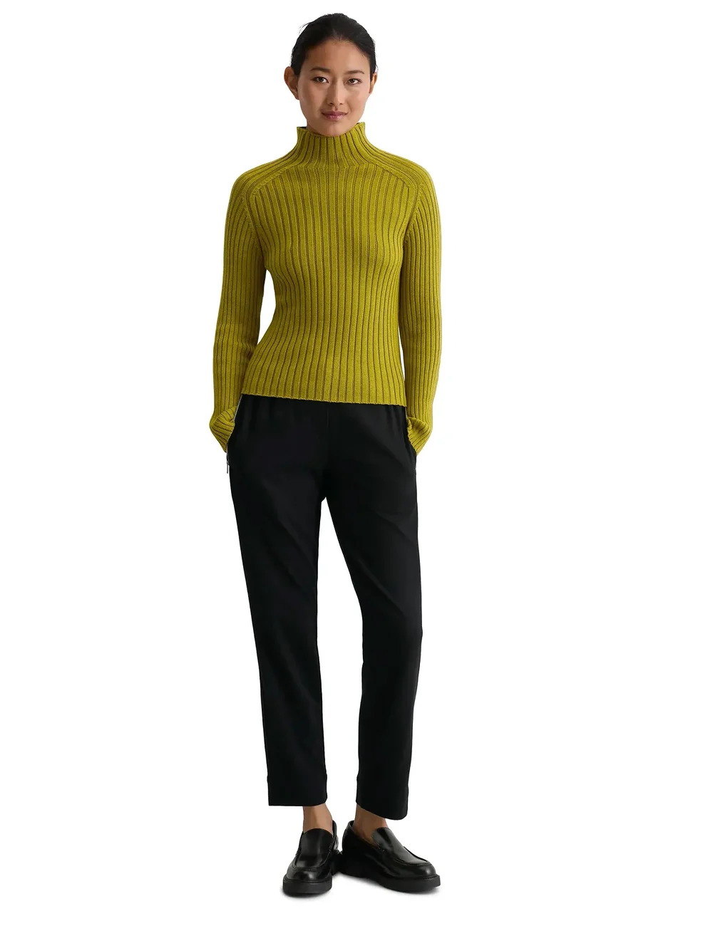 Marc O'Polo - PULLOVER LONG SLEEVE - pullover - bright pea - 5