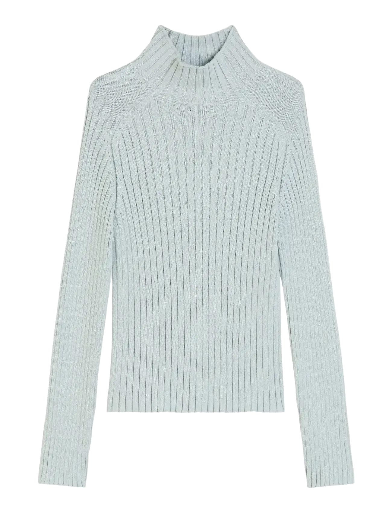 PULLOVER LONG SLEEVE - SILVERY BLUE