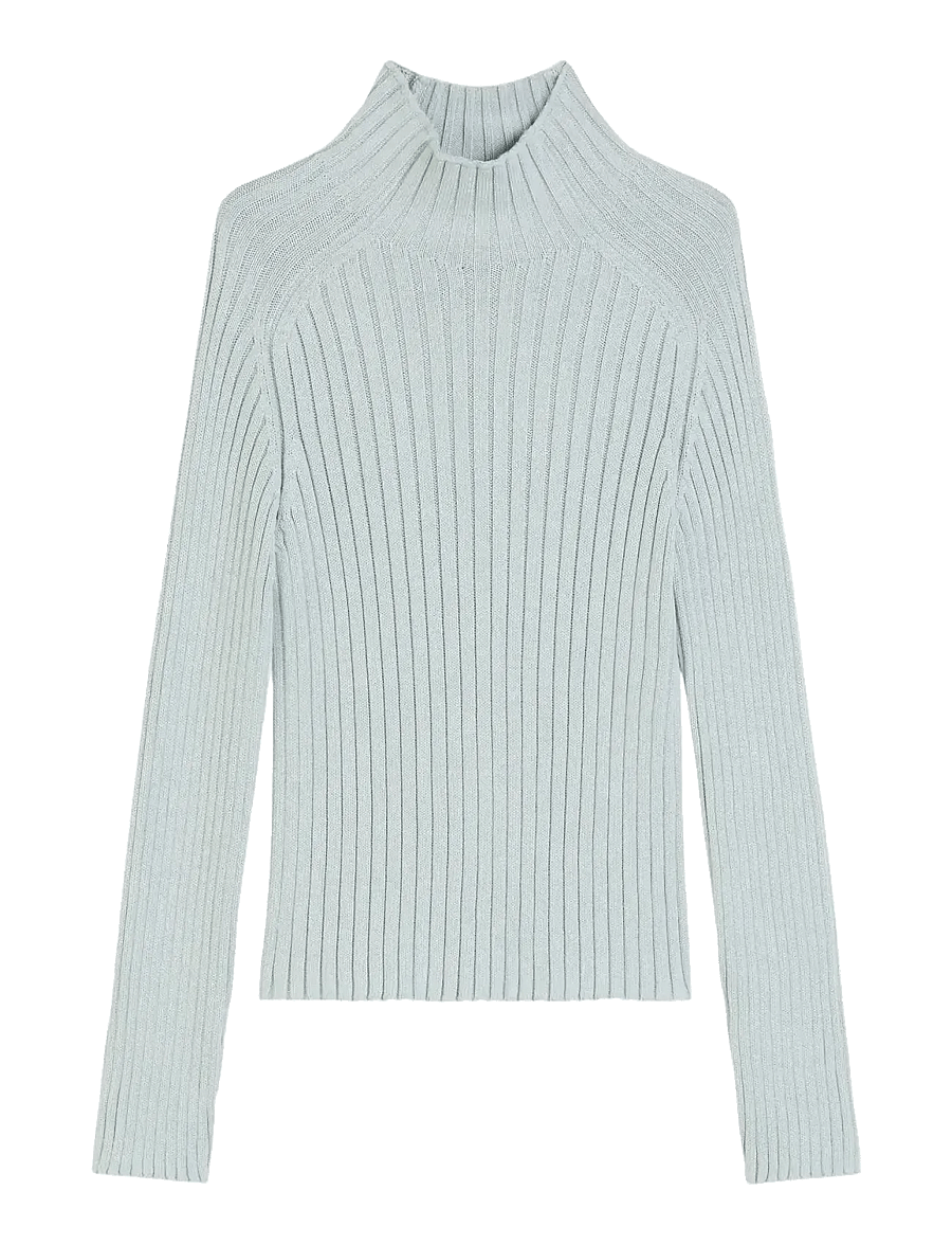 Marc O'Polo - PULLOVER LONG SLEEVE - jumpers - silvery blue - 1