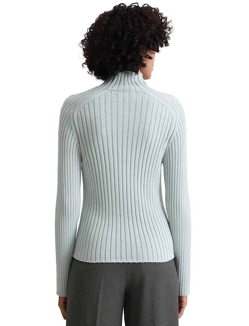 Marc O'Polo - PULLOVER LONG SLEEVE - stickade tröjor - silvery blue - 2