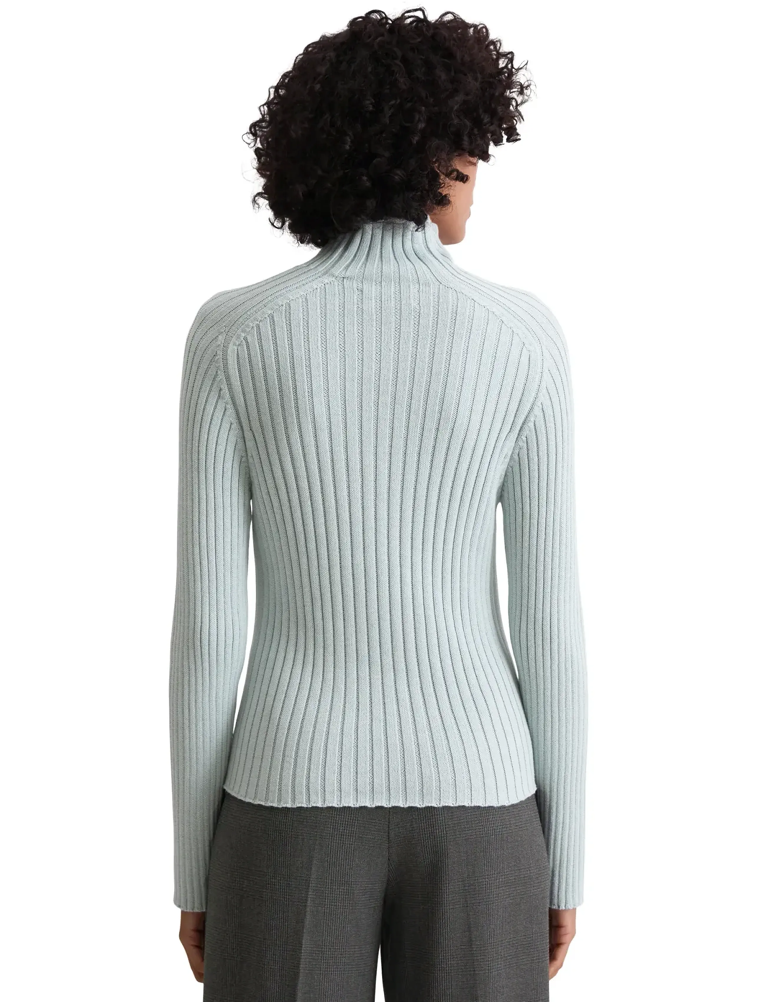 Marc O'Polo - PULLOVER LONG SLEEVE - rullekraver - silvery blue - 2