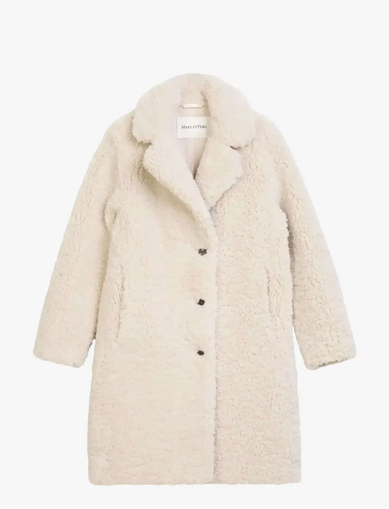 Marc O'Polo - WOVEN COATS - wintermäntel - natural stone - 0