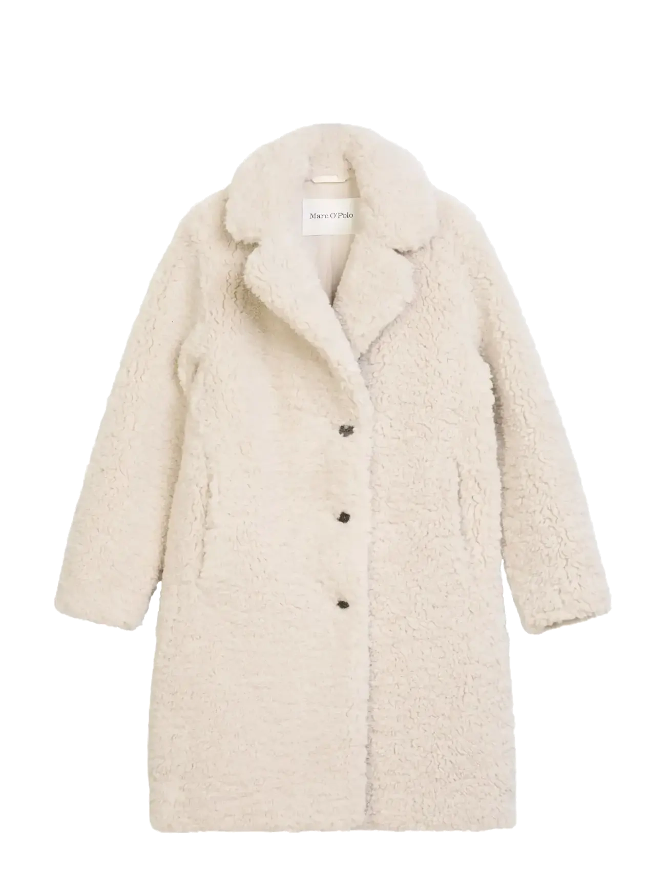 Marc O'Polo WOVEN COATS - Mantlid - NATURAL STONE / cream