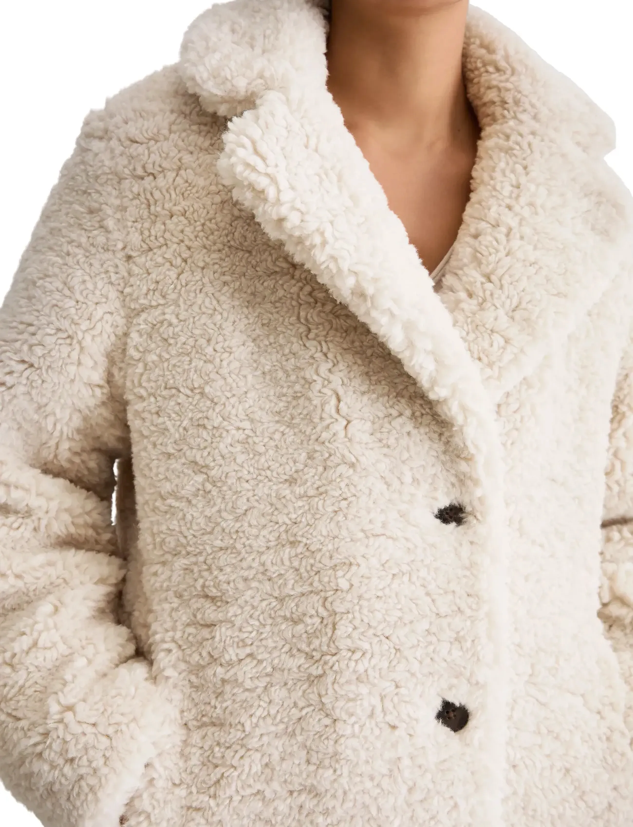 Marc O'Polo - WOVEN COATS - lange jassen - natural stone - 3