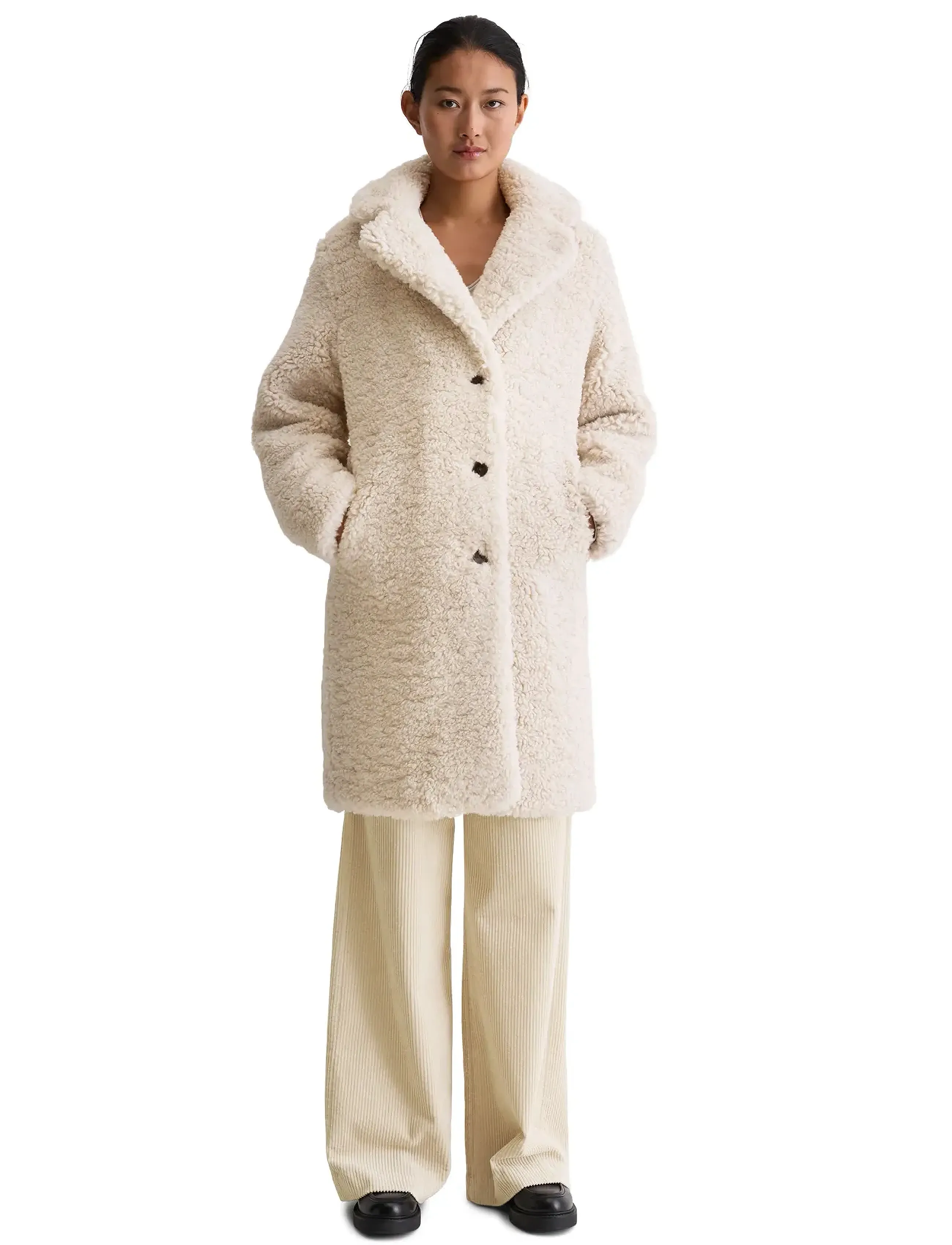 Marc O'Polo - WOVEN COATS - lange jassen - natural stone - 5