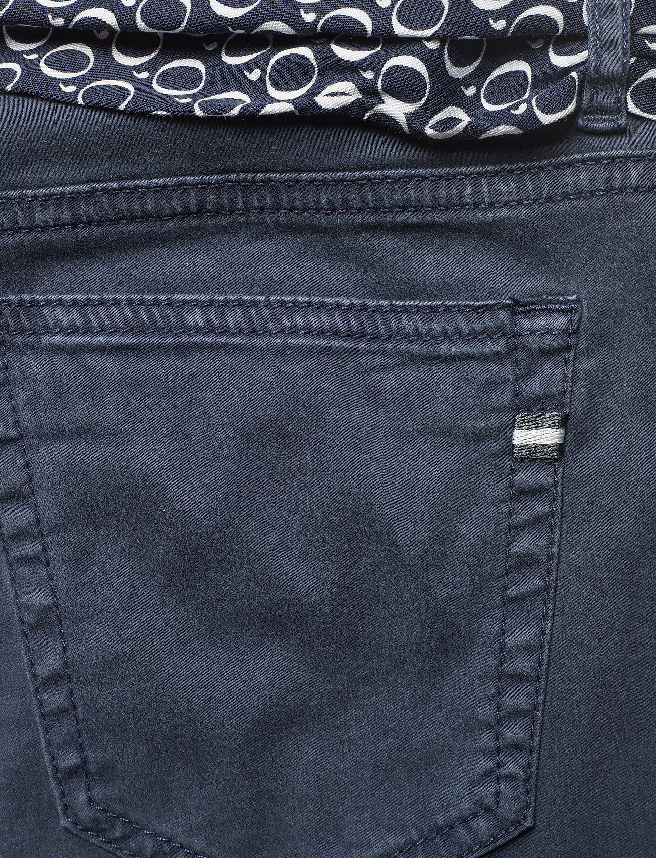 Marc O'Polo - WOVEN FIVE POCKETS - midnight blue - 4
