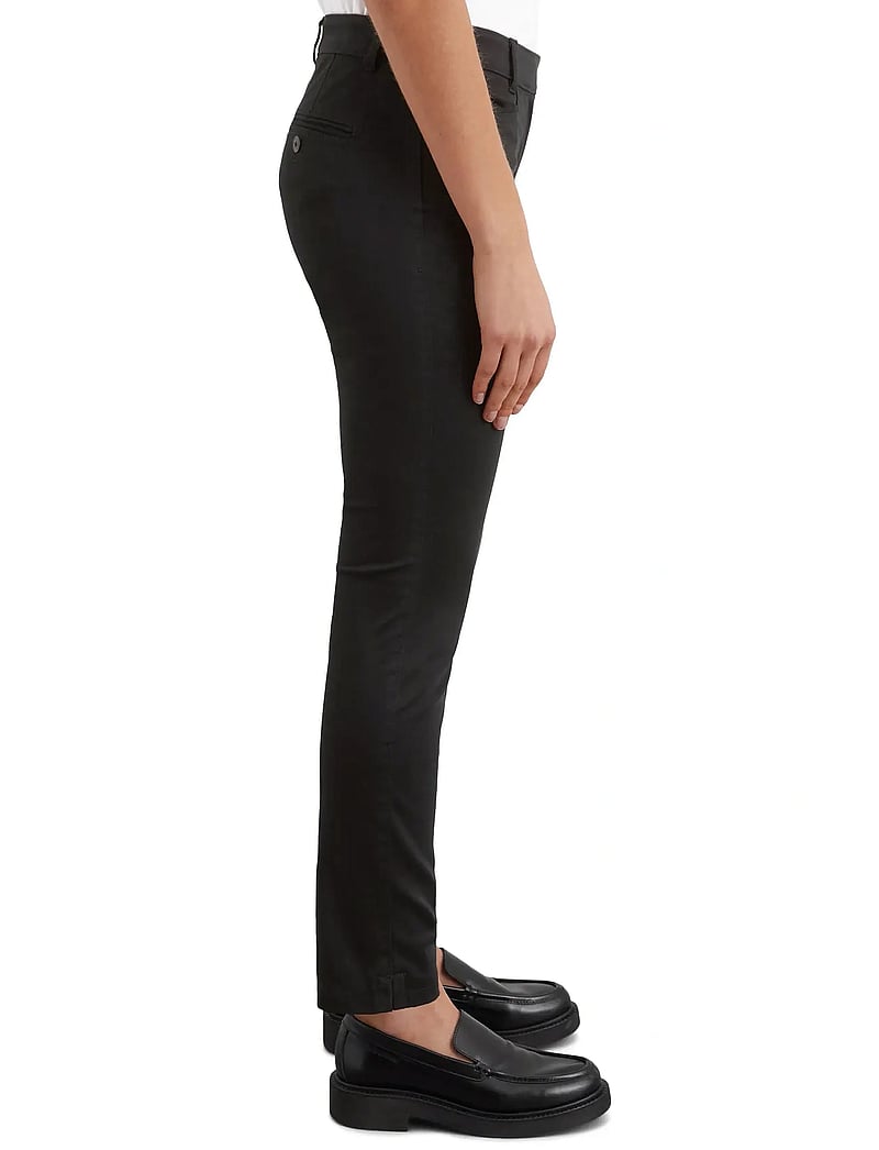 Marc O'Polo - WOVEN PANTS - slim fit-byxor - black - 4