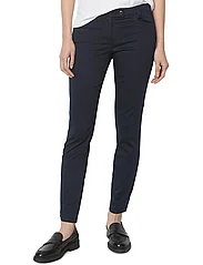 Marc O'Polo - WOVEN PANTS - slim fit trousers - thunder blue - 0