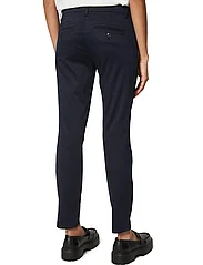 Marc O'Polo - WOVEN PANTS - slim fit trousers - thunder blue - 3