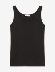 Marc O'Polo - T-SHIRTS SLEEVELESS - sleeveless tops - black - 0
