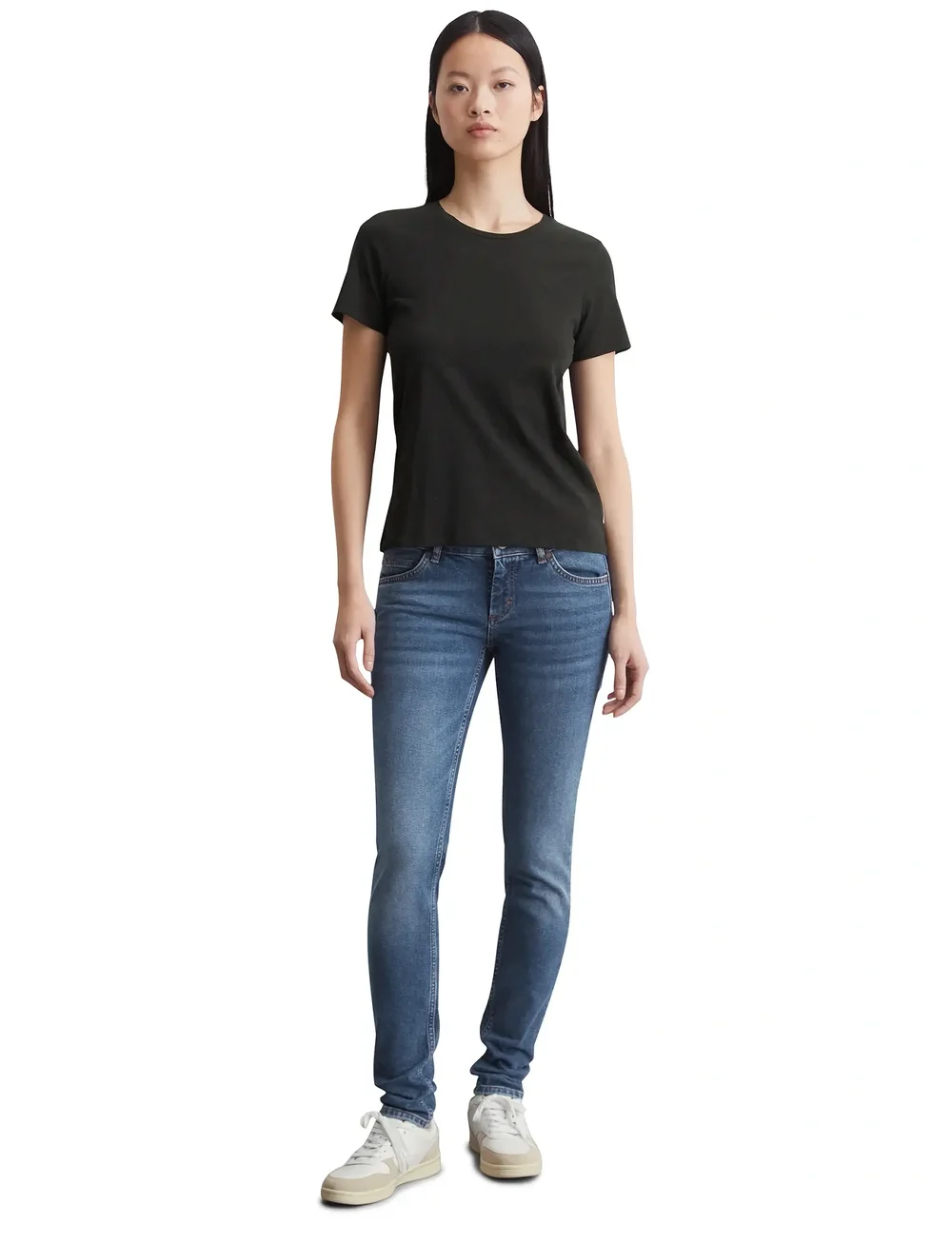 Marc O'Polo - T-SHIRTS SHORT SLEEVE - t-shirts - black - 5