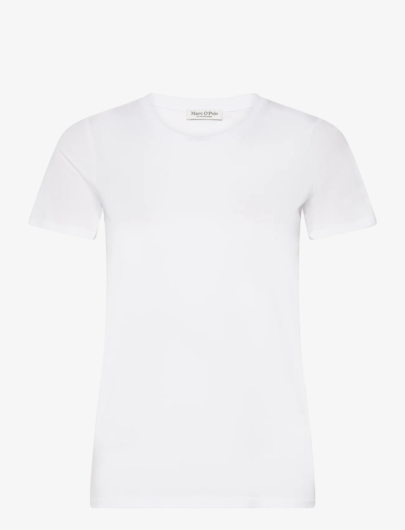 Marc O'Polo - T-SHIRTS SHORT SLEEVE - t-shirts - white - 0