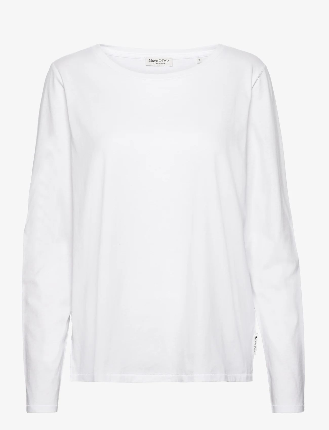 Marc O'Polo - T-SHIRTS LONG SLEEVE - langärmlige tops - white - 0