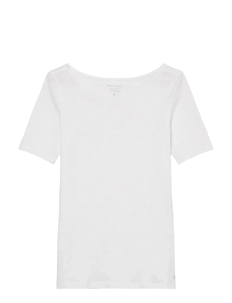 Marc O'Polo - T-SHIRTS SHORT SLEEVE - t-shirts - white - 1