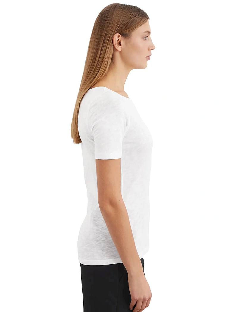 Marc O'Polo - T-SHIRTS SHORT SLEEVE - t-shirts - white - 4