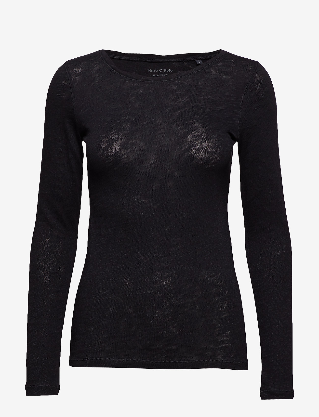 Marc O'Polo - T-SHIRTS LONG SLEEVE - black - 0