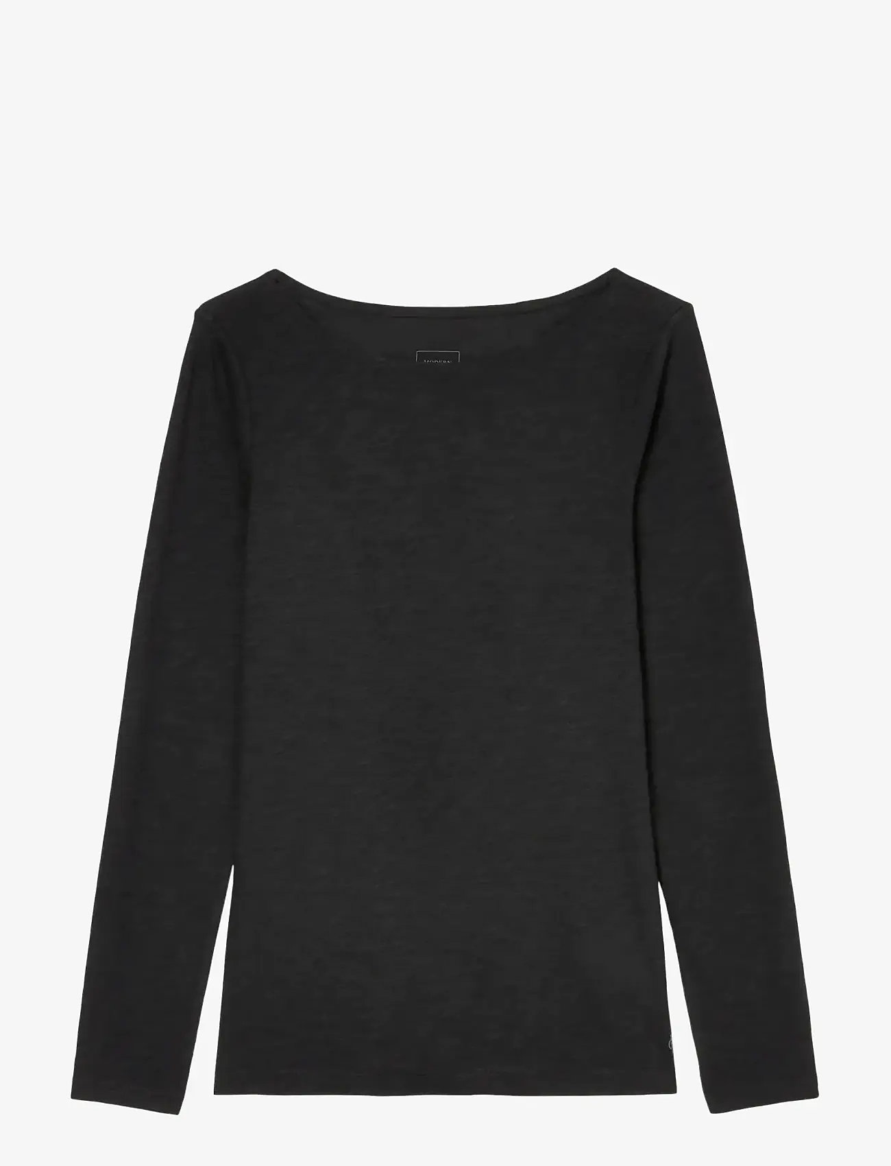 Marc O'Polo - T-SHIRTS LONG SLEEVE - pitkähihaiset t-paidat - black - 1