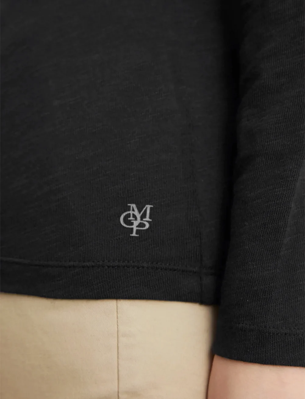 Marc O'Polo - T-SHIRTS LONG SLEEVE - langærmede toppe - black - 3