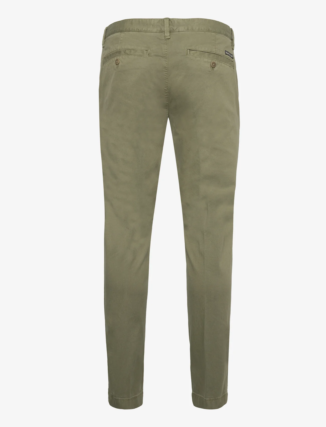 Marc O'Polo - WOVEN PANTS - chinos - olive - 1