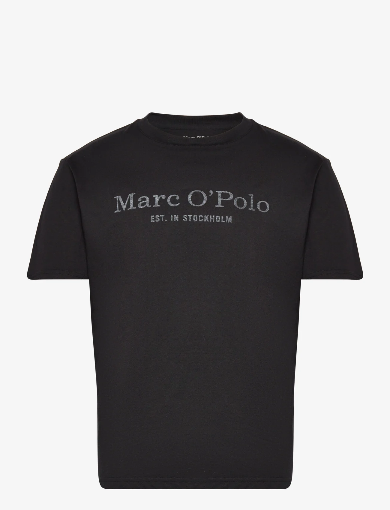 Marc O'Polo - T-SHIRTS SHORT SLEEVE - de laveste prisene - black - 0