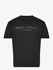 Marc O'Polo - T-SHIRTS SHORT SLEEVE - laveste priser - black - 0