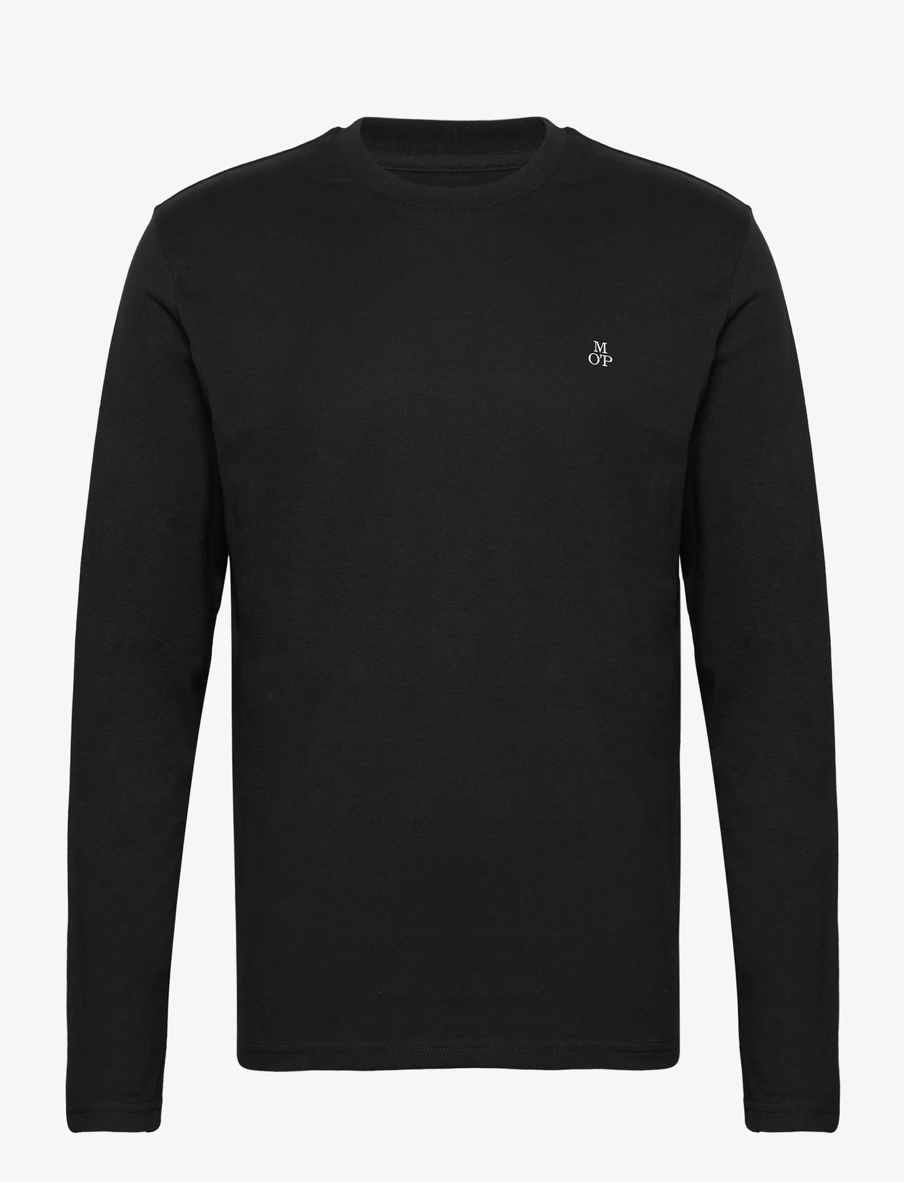 Marc O'Polo - T-SHIRTS LONG SLEEVE - basis-t-skjorter - black - 0